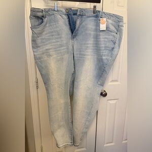 Lane Bryant Light Blue Skinny Jeans